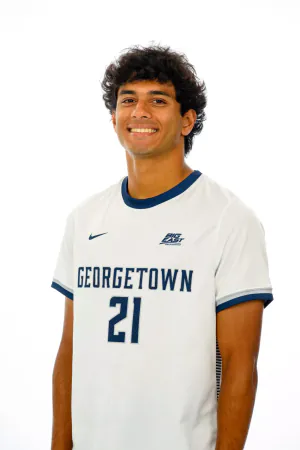 Zayan Ahmed, Soccer, Georgetown University