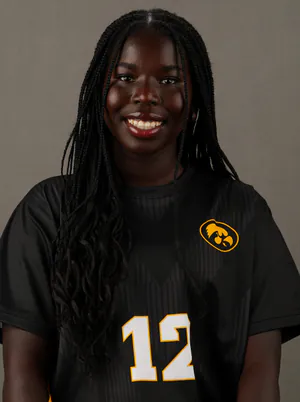 Iba Oching, Soccer, University of Iowa